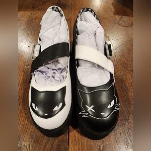 Dollskill x Emily the strange Cat you later shoes